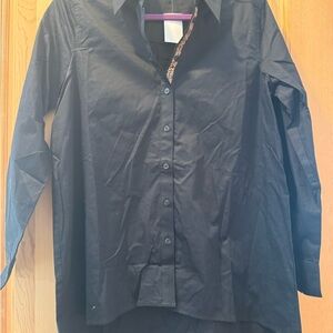 Susan Graver Black Blouse